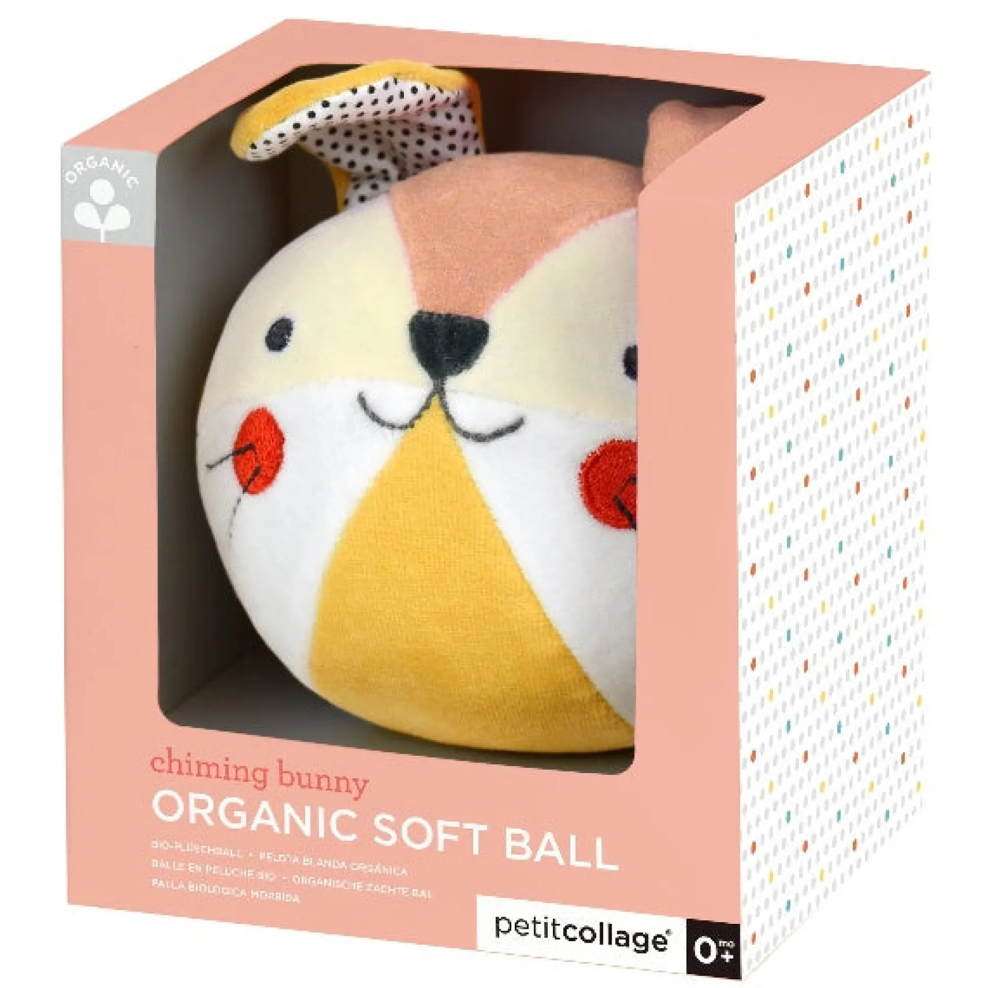 Chiming Bunny Organic Soft Ball