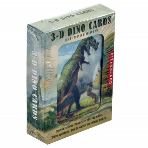 3D Dino Playing Cards