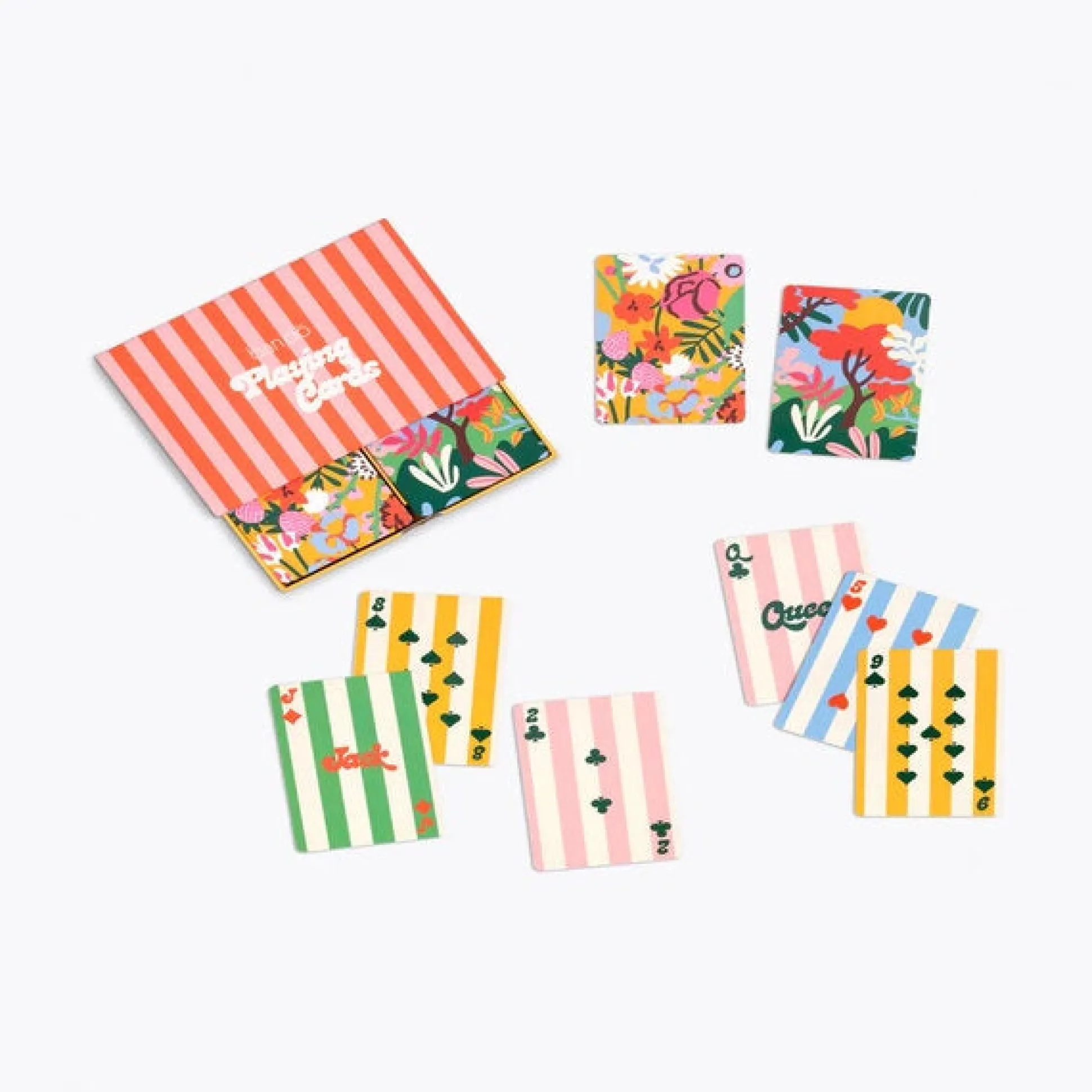Floral Playing Cards