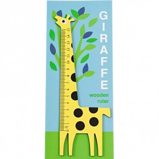 Giraffe Wooden Ruler