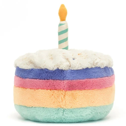 Jellycat Amuseable Rainbow Birthday Cake Large